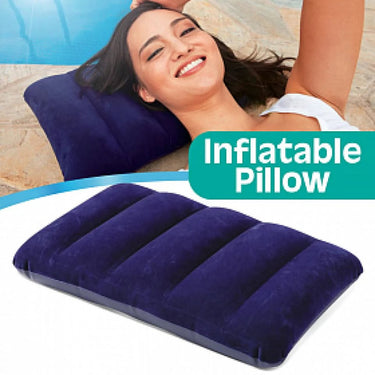 INTEX Inflatable Downy Pillow (43cm x 28cm x 9cm)